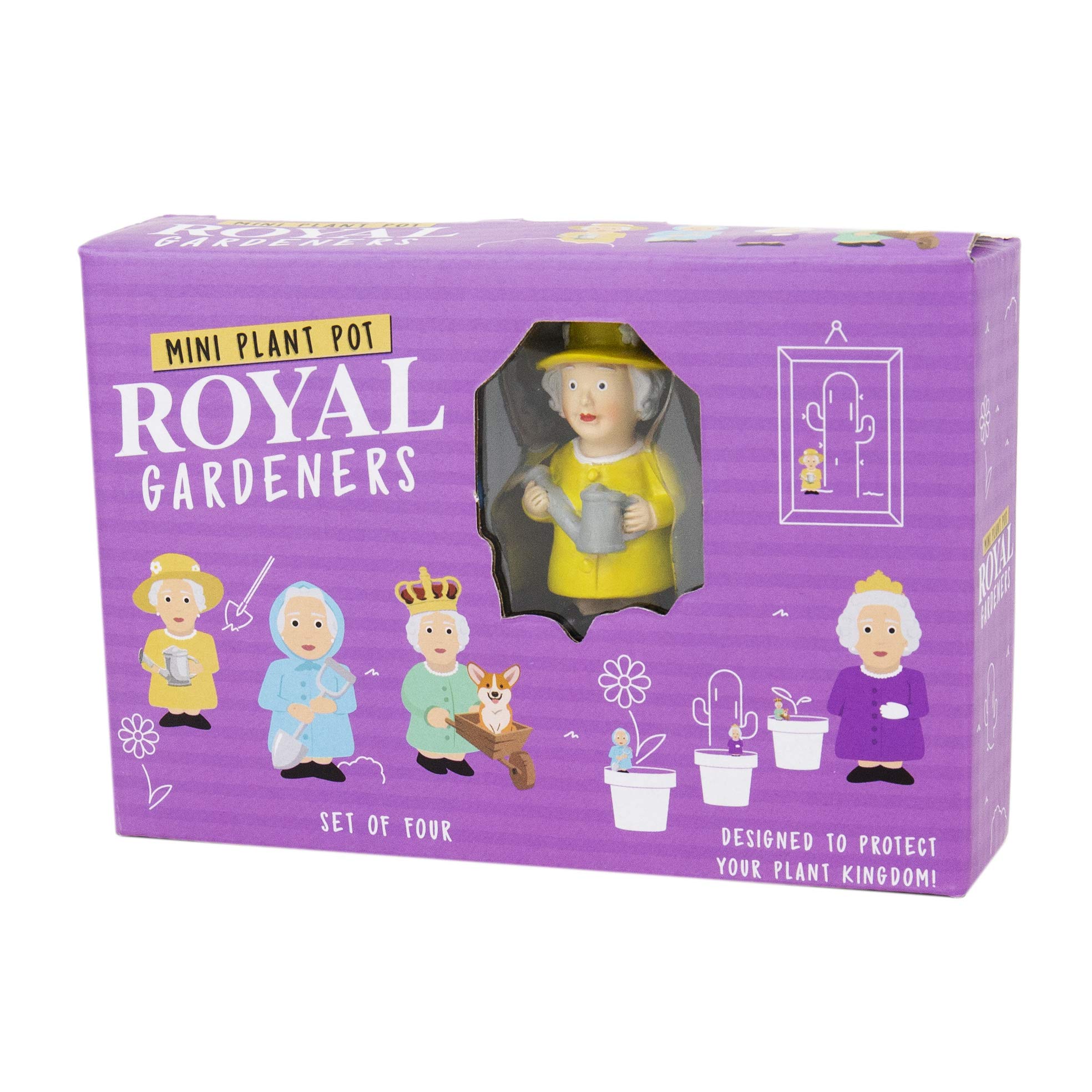 Amazon.com: Gift Republic Royal Family Plant Markers - Set of 4